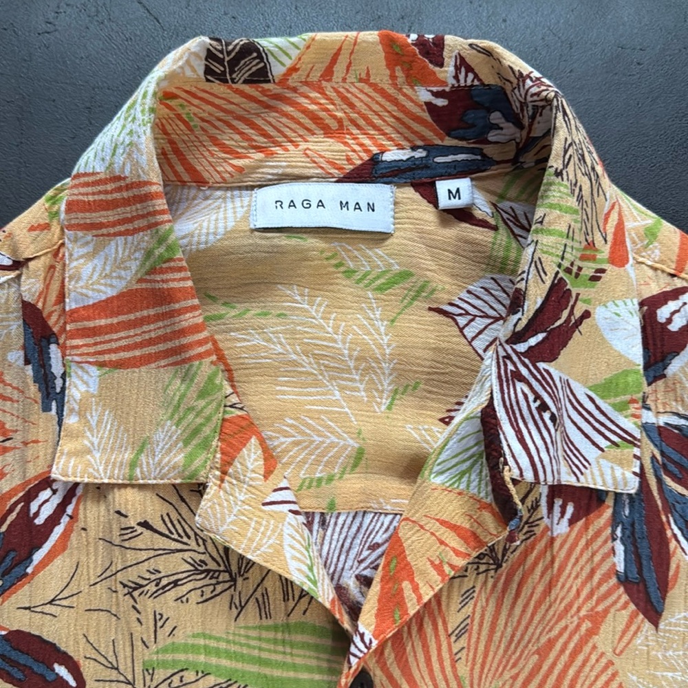 Raga Man short sleeve button-down shirt